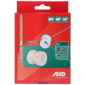 Ako Porcellan Isolateur d'angle 6 Pièces Ako Porcellan Isolateur d'angle 6 Pièces