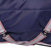 WeatherBeeta Medium Lite Stable Rug ComFiTec 210D Channel Quilt Support Cou 50g Navy/Silver/Red WeatherBeeta Medium Lite Stable Rug ComFiTec 210D Channel Quilt Support Cou 50g Navy/Silver/Red