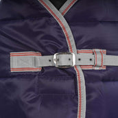 Weatherbeeta Medium Stable Rug Comfitec 210D Channel Quilt Support Cou 220g Navy/Silver/Red Weatherbeeta Medium Stable Rug Comfitec 210D Channel Quilt Support Cou 220g Navy/Silver/Red