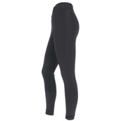 Dublin Legging d'Équitation Performance Flex Knee Patch Noir Dublin Legging d'Équitation Performance Flex Knee Patch Noir
