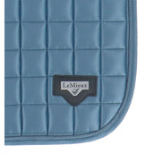 LeMieux Tapis de Selle Loire Classic Satin Square Dressage Ice Blue LeMieux Tapis de Selle Loire Classic Satin Square Dressage Ice Blue