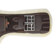 Kentucky Sangle d'Obstacle Sheepskin Short Stud Marron Kentucky Sangle d'Obstacle Sheepskin Short Stud Marron