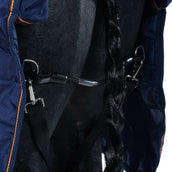 Bucas Therapy Turnout 50g Bleu Marine/Orange Bucas Therapy Turnout 50g Bleu Marine/Orange