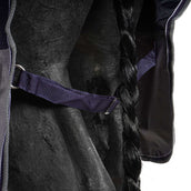 EQUITHÈME Turnout Rug Tyrex Combo 600D 350g Marine/Gris Dots EQUITHÈME Turnout Rug Tyrex Combo 600D 350g Marine/Gris Dots