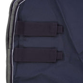 EQUITHÈME Couvre-Cou Tyrex 600D 0g Marine/Gris Dots EQUITHÈME Couvre-Cou Tyrex 600D 0g Marine/Gris Dots