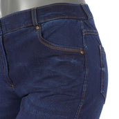 Dublin Pantalon d'Équitation Shona Full Suede Sheet Blue Denim/Navy Dublin Pantalon d'Équitation Shona Full Suede Sheet Blue Denim/Navy