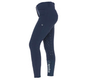 EQODE by Equiline Pantalon d'Équitation Darcey Full Grip Bleu EQODE by Equiline Pantalon d'Équitation Darcey Full Grip Bleu