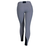 EQODE by Equiline Pantalon d'Équitation Delma Prise de Genou Gris EQODE by Equiline Pantalon d'Équitation Delma Prise de Genou Gris