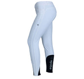 EQODE by Equiline Pantalon d'Équitation Delma Prise de Genou Blanc EQODE by Equiline Pantalon d'Équitation Delma Prise de Genou Blanc