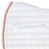 Harry's Horse Tapis de Selle Reverso Logo Competition Polyvalent Blanc/Rosegold Harry's Horse Tapis de Selle Reverso Logo Competition Polyvalent Blanc/Rosegold