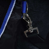 EQUITHÈME Couverture d'Extérieur Tyrex Aisance 1200D 300g Bleu/Noir EQUITHÈME Couverture d'Extérieur Tyrex Aisance 1200D 300g Bleu/Noir