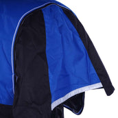 EQUITHÈME Couverture d'Extérieur Tyrex Aisance 1200D 150g Bleu/Noir EQUITHÈME Couverture d'Extérieur Tyrex Aisance 1200D 150g Bleu/Noir