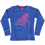 Red Horse T-shirt Flash Bleu Royal Red Horse T-shirt Flash Bleu Royal
