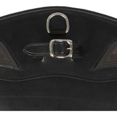 Equiline Sangle d'Obstacle Cuir avec Couverture Noir Equiline Sangle d'Obstacle Cuir avec Couverture Noir