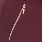 EQUITHÈME Pantalon d'Équitation Kenya Silicone Genouillères Prune EQUITHÈME Pantalon d'Équitation Kenya Silicone Genouillères Prune