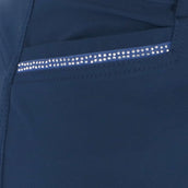 EQUITHÈME Pantalon d'Équitation Gizel Silicone Genouillères Marin EQUITHÈME Pantalon d'Équitation Gizel Silicone Genouillères Marin