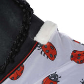 HKM Couverture Anti-Mouches Ladybug Blanc Rouge HKM Couverture Anti-Mouches Ladybug Blanc Rouge