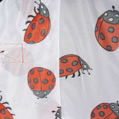 HKM Couverture Anti-Mouches Ladybug Blanc Rouge HKM Couverture Anti-Mouches Ladybug Blanc Rouge