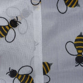 HKM Couverture Anti-Mouches Bee Blanc/Jaune HKM Couverture Anti-Mouches Bee Blanc/Jaune