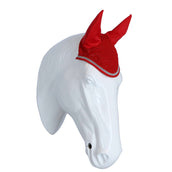 HKM Bonnet Anti-Mouches Romy Rouge HKM Bonnet Anti-Mouches Romy Rouge