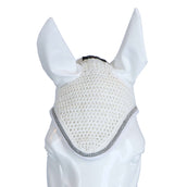 HKM Bonnet Anti-Mouches Romy Blanc HKM Bonnet Anti-Mouches Romy Blanc