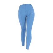 HKM Pantalon d'Équitation Sunshine Silicone Genouillères Bleu Jeans HKM Pantalon d'Équitation Sunshine Silicone Genouillères Bleu Jeans