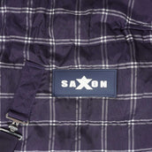 WeatherBeeta Couverture Saxon 1200D PP Stable Standard Neck Medium Navy Plaid WeatherBeeta Couverture Saxon 1200D PP Stable Standard Neck Medium Navy Plaid