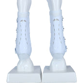 LeMieux Guêtres Snug Boots Ultramesh Hind Blanc LeMieux Guêtres Snug Boots Ultramesh Hind Blanc