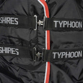 Tempest Couverture Imperméable Turnout Typhoon Combo 200g Noir Tempest Couverture Imperméable Turnout Typhoon Combo 200g Noir
