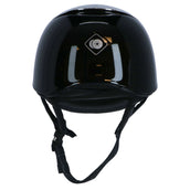 Charles Owen Bombe Halo Luxe Noir/Platine Gloss Charles Owen Bombe Halo Luxe Noir/Platine Gloss