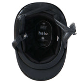 Charles Owen Bombe Halo Luxe Noir/Platine Gloss Charles Owen Bombe Halo Luxe Noir/Platine Gloss