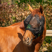 Agradi Horse Masque Anti-Mouches Fine Mesh sans Oreilles Noir Agradi Horse Masque Anti-Mouches Fine Mesh sans Oreilles Noir