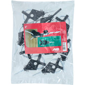Kerbl Isolateur de Porte X³ Galvanisé 6 Pièces Noir Kerbl Isolateur de Porte X³ Galvanisé 6 Pièces Noir