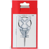 Kerbl Isolateur de Porte X³ Blister Galvanisé 6 Pièces Noir Kerbl Isolateur de Porte X³ Blister Galvanisé 6 Pièces Noir