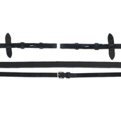 Eric Thomas Rênes Pro Caoutchouc 13mm Noir Eric Thomas Rênes Pro Caoutchouc 13mm Noir