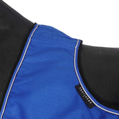 EQUITHÈME Couvre-reins Tyrex 1200D Fleece Bleu/Noir EQUITHÈME Couvre-reins Tyrex 1200D Fleece Bleu/Noir