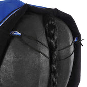 EQUITHÈME Couvre-reins Tyrex 1200D Fleece Bleu/Noir EQUITHÈME Couvre-reins Tyrex 1200D Fleece Bleu/Noir