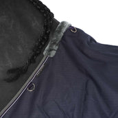 EQUITHÈME Couverture Imperméable Tyrex 600D 50g Marine/Gris Dots EQUITHÈME Couverture Imperméable Tyrex 600D 50g Marine/Gris Dots