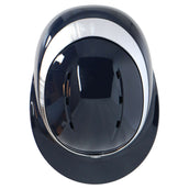 Charles Owen Bombe Halo Luxe Marine/Platine Gloss Charles Owen Bombe Halo Luxe Marine/Platine Gloss