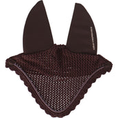 Schockemöhle Bonnet Anti-Mouches Air Silent Chocolat Schockemöhle Bonnet Anti-Mouches Air Silent Chocolat