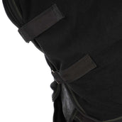 Harry's Horse Couverture Polaire avec Col Enroulable Noir Harry's Horse Couverture Polaire avec Col Enroulable Noir