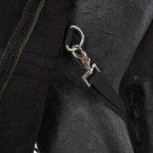 Harry's Horse Couverture Polaire avec Col Enroulable Noir Harry's Horse Couverture Polaire avec Col Enroulable Noir
