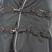 Harry's Horse Couverture d'Extérieur Thor 200g avec Couvre-cou Ébène Harry's Horse Couverture d'Extérieur Thor 200g avec Couvre-cou Ébène