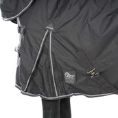 Harry's Horse Couverture d'Extérieur Thor 200g avec Couvre-cou Ébène Harry's Horse Couverture d'Extérieur Thor 200g avec Couvre-cou Ébène