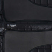 Catago Tapis de Selle FIR-Tech Elegant Néoprène Islandais Noir Catago Tapis de Selle FIR-Tech Elegant Néoprène Islandais Noir