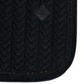 Kentucky Tapis de Selle velours Pearls de Saut Noir Kentucky Tapis de Selle velours Pearls de Saut Noir