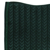 Kentucky Tapis de Selle velours Pearls Dressage Pine Green Kentucky Tapis de Selle velours Pearls Dressage Pine Green