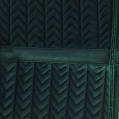 Kentucky Tapis de Selle velours Pearls Dressage Pine Green Kentucky Tapis de Selle velours Pearls Dressage Pine Green
