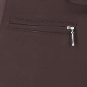 HKM Pantalon d'Équitation Liv High Waist Silicon Full Grip Marron foncé HKM Pantalon d'Équitation Liv High Waist Silicon Full Grip Marron foncé