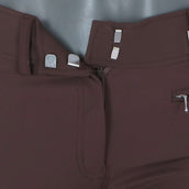 HKM Pantalon d'Équitation Lea Silicon Full Grip Marron foncé HKM Pantalon d'Équitation Lea Silicon Full Grip Marron foncé
